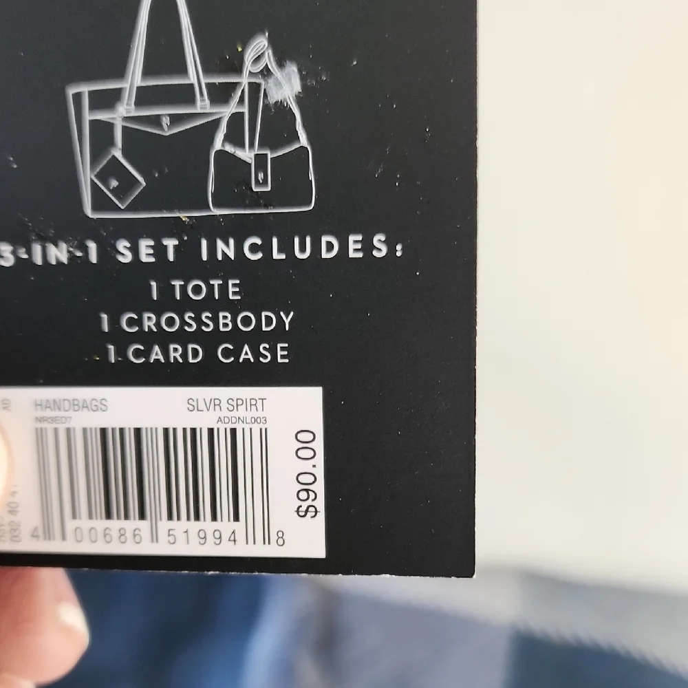 Simply Vera Vera Wang White Tote Bag - Picture 13 of 13